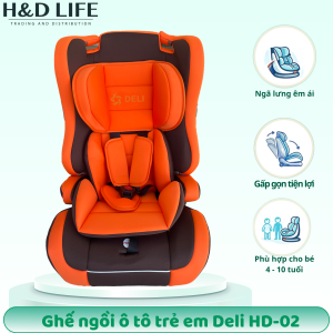 Ghế ngồi ô tô trẻ em Deli HD02
