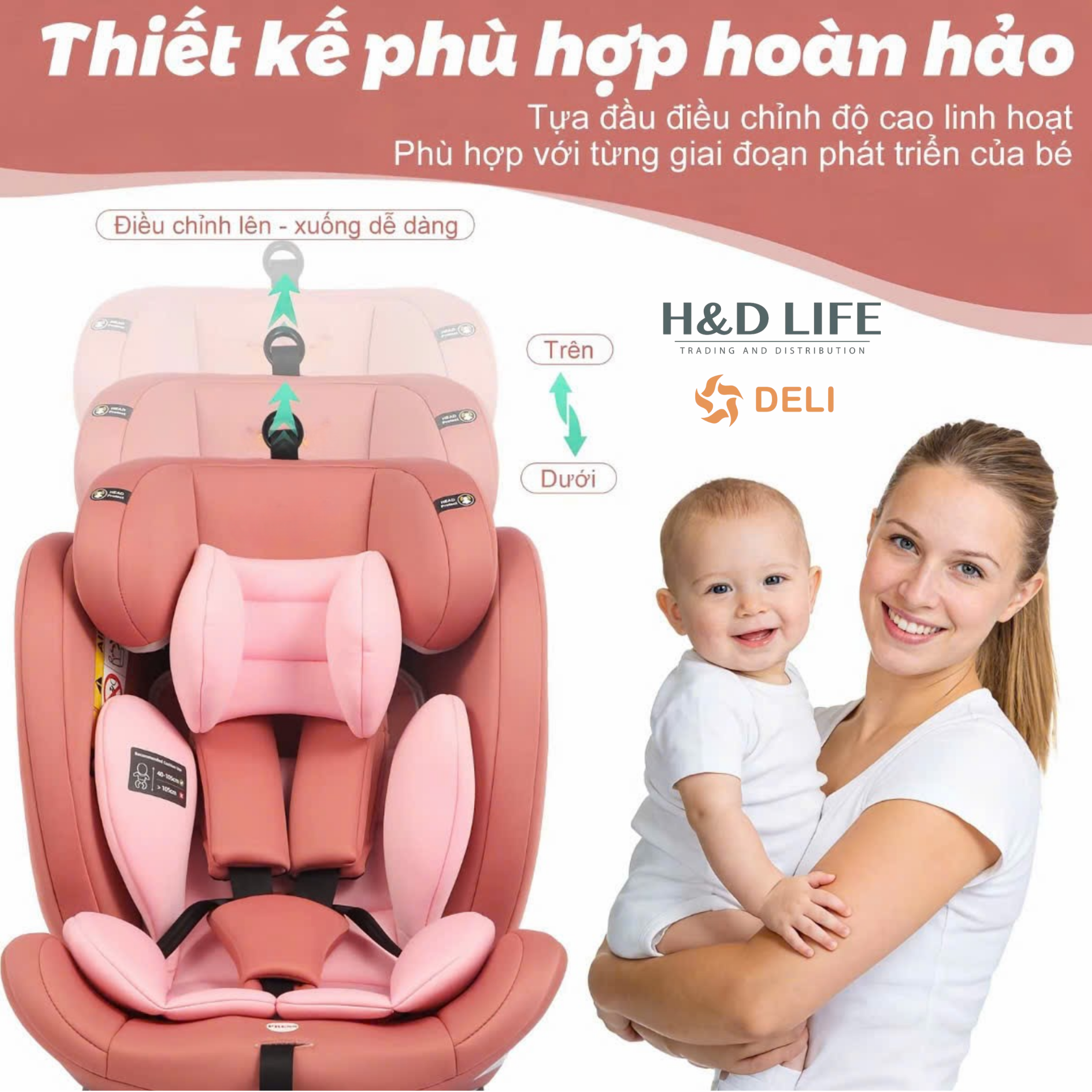 Hỗ trợ tư thế ngồi đúng cho từng giai đoạn