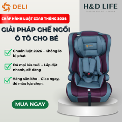 CHẤP HÀNH LUẬT GIAO THÔNG 2026 - GIẢI PHÁP GHẾ NGỒI Ô TÔ CHO BÉ